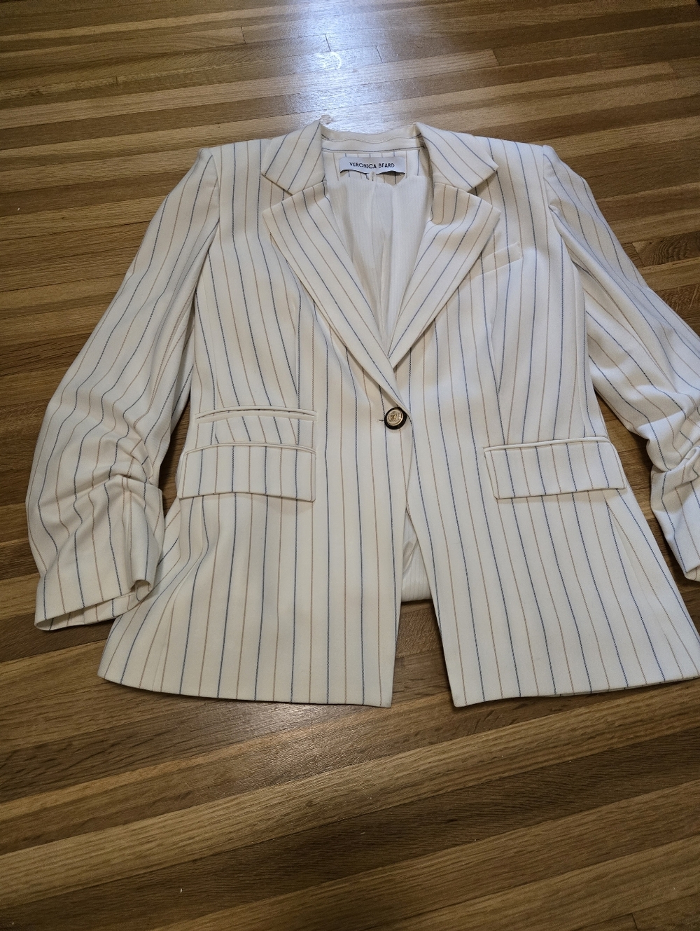 Veronica Beard Blazer with Pinstripes